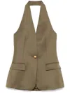 Giuseppe Di Morabito Virgin Wool Tailored Vest In Green
