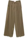 Giuseppe Di Morabito Virgin Wool Trousers In Green