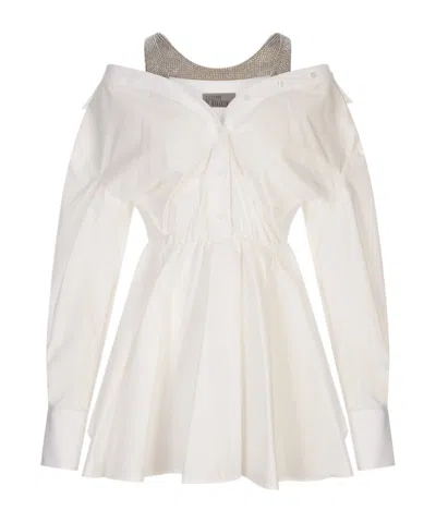 Giuseppe Di Morabito Waist Dress In White