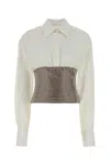 Giuseppe Di Morabito Lapel Shirt In White