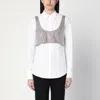 Giuseppe Di Morabito Long-sleeved Shirt With Embellished Cropped Top