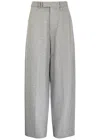 Giuseppe Di Morabito Wide-leg Jersey Trousers In Grey