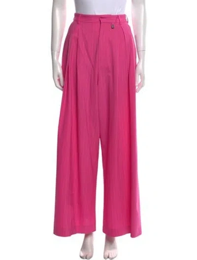 Pre-owned Giuseppe Di Morabito Wide Leg Pants In Pink