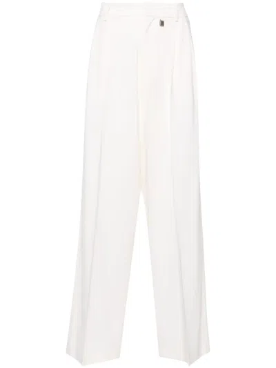 Giuseppe Di Morabito Wide-leg Tailored Trousers In Neutrals