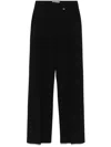 Giuseppe Di Morabito Pleated Wool Trousers In Black