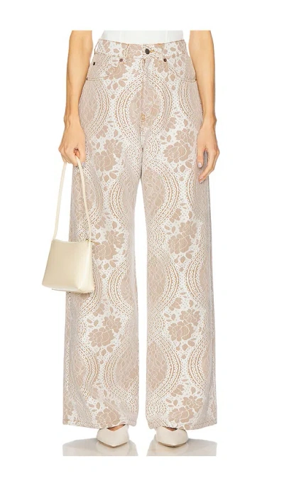 Giuseppe Di Morabito Wide Leg Trousers In Camel