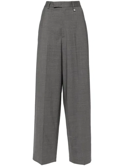 GIUSEPPE DI MORABITO LOGO-PLAQUE TROUSERS