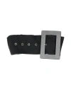 Giuseppe Di Morabito Woman Belt Black Size 4 Acetate, Viscose, Elastane In Black