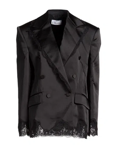 Giuseppe Di Morabito Woman Blazer Black Size 2 Polyester, Elastane