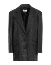 Giuseppe Di Morabito Woman Blazer Black Size 4 Cotton, Polyamide, Elastane In Black