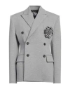 Giuseppe Di Morabito Woman Blazer Light Grey Size 6 Viscose, Polyamide, Elastane In Gray
