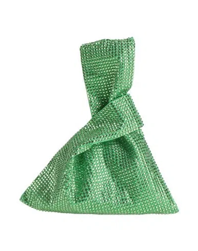 Giuseppe Di Morabito Woman Handbag Lime Green Size - Viscose, Elastane
