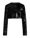 Giuseppe Di Morabito Woman Jacket Black Size 4 Polyester, Elastane In Black