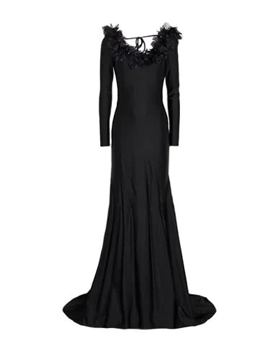 Giuseppe Di Morabito Woman Maxi Dress Black Size 6 Polyamide, Elastane