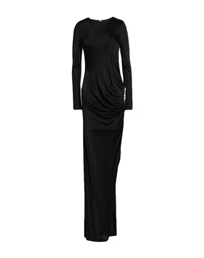 Giuseppe Di Morabito Woman Maxi Dress Black Size 6 Viscose