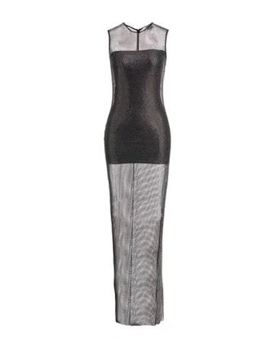 Giuseppe Di Morabito Woman Maxi Dress Black Size M/l Polyamide, Elastane
