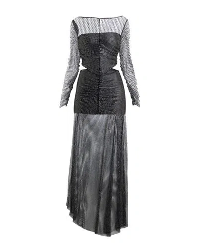 Giuseppe Di Morabito Woman Maxi Dress Black Size M/l Polyamide, Elastane