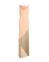 Giuseppe Di Morabito Woman Maxi Dress Light Brown Size 6 Polyester, Polyamide, Elastane In Beige