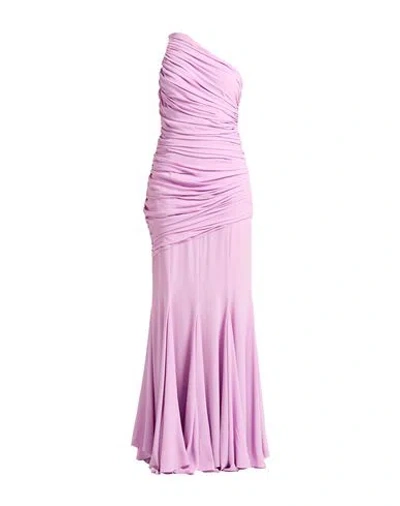 fitted lace wedding dress Lea Lace Maxi Dress – Dusty Mauve – Daisy Shoppe main image 0