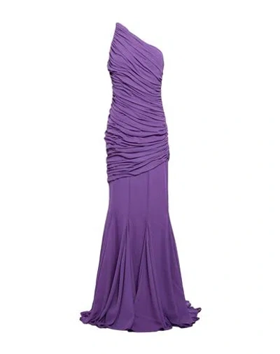 Giuseppe Di Morabito Woman Maxi Dress Purple Size 6 Pes