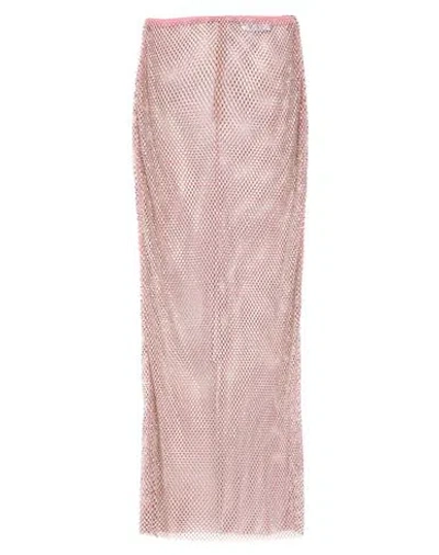 Giuseppe Di Morabito Woman Maxi Skirt Light Pink Size Xs/s Polyamide, Elastane