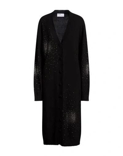 Giuseppe Di Morabito Woman Midi Dress Black Size M Wool, Viscose, Polyamide, Cashmere