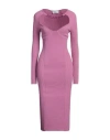 Giuseppe Di Morabito Woman Midi Dress Pink Size 6 Viscose, Polyester