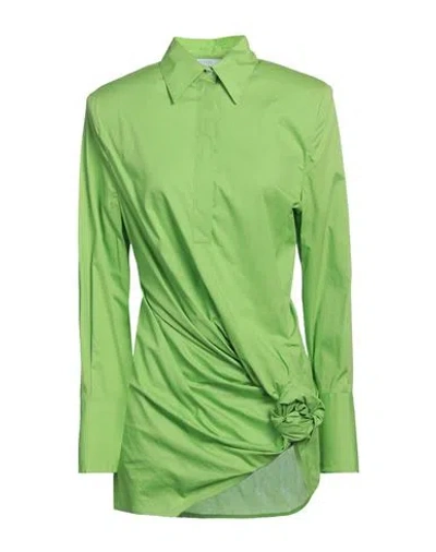 Giuseppe Di Morabito Woman Mini Dress Acid Green Size 2 Cotton, Elastane