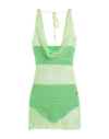 Giuseppe Di Morabito Woman Mini Dress Lime Green Size Xs/s Polyamide, Elastane