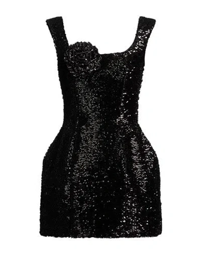 Giuseppe Di Morabito Woman Mini Dress Black Size 2 Polyester, Elastane