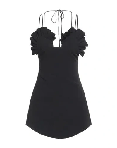 Giuseppe Di Morabito Woman Mini Dress Black Size 4 Viscose, Elastane