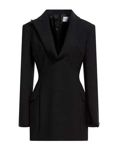 Giuseppe Di Morabito Woman Mini Dress Black Size 6 Virgin Wool, Elastane