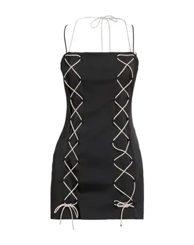 Giuseppe Di Morabito Woman Mini Dress Black Size 6 Viscose, Elastane