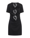 Giuseppe Di Morabito Mini Cut Out Dress With Applied Anthur In Black