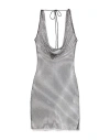 Giuseppe Di Morabito Woman Mini Dress Black Size M/l Polyamide, Elastane