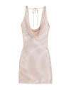 Giuseppe Di Morabito Woman Mini Dress Camel Size M/l Polyamide, Elastane In Beige