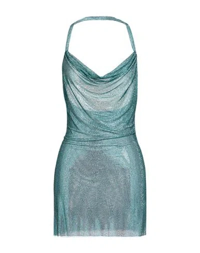 Giuseppe Di Morabito Woman Mini Dress Emerald Green Size 8 Polyamide, Elastane