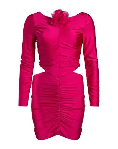Giuseppe Di Morabito Woman Mini Dress Fuchsia Size 2 Polyamide, Elastane In Pink