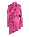 Giuseppe Di Morabito Woman Mini Dress Fuchsia Size 2 Viscose In Pink