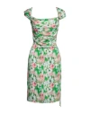 Giuseppe Di Morabito Woman Short Dress Green Size 2 Viscose In Green