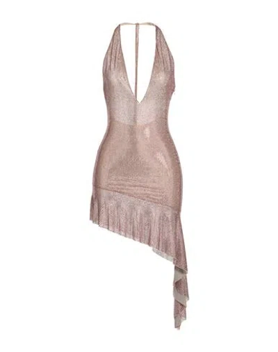 Giuseppe Di Morabito Woman Mini Dress Light Pink Size 0 Polyamide, Elastane