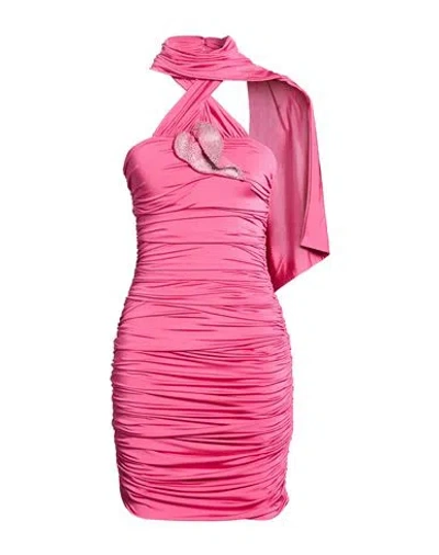 Giuseppe Di Morabito Woman Mini Dress Mauve Size 8 Polyester, Elastane In Pink