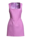 Giuseppe Di Morabito Woman Mini Dress Mauve Size 8 Wool