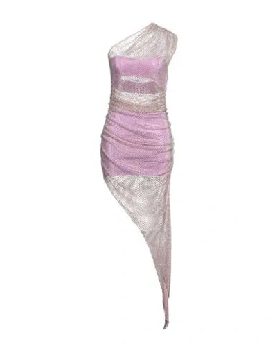 Giuseppe Di Morabito Woman Mini Dress Mauve Size M/l Polyamide, Elastane In Purple