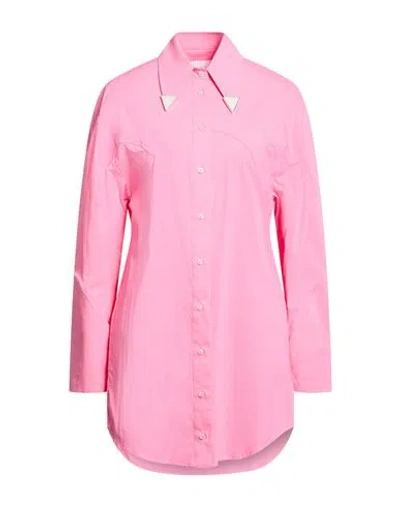 Giuseppe Di Morabito Woman Mini Dress Pink Size 4 Cotton, Polyamide, Elastane