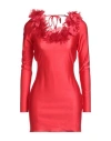 Giuseppe Di Morabito Woman Mini Dress Red Size 8 Polyamide, Elastane In Red