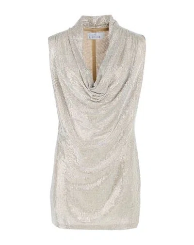 Giuseppe Di Morabito Woman Mini Dress Silver Size 8 Polyamide, Elastane In Gray
