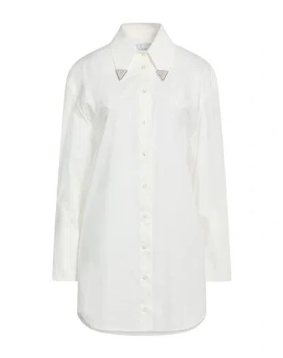 Giuseppe Di Morabito Woman Mini Dress White Size 6 Cotton, Polyamide, Elastane