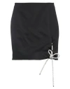 Giuseppe Di Morabito Woman Mini Skirt Black Size 4 Viscose, Elastane In Black