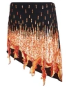 Giuseppe Di Morabito Skirt Giueseppe Di Morabito Pailettes In Viscose Available Store Pompei In Orange